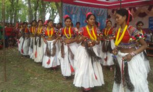 दाङका थारू बस्तीमा सख्या पैयाँ नाचको रौनक